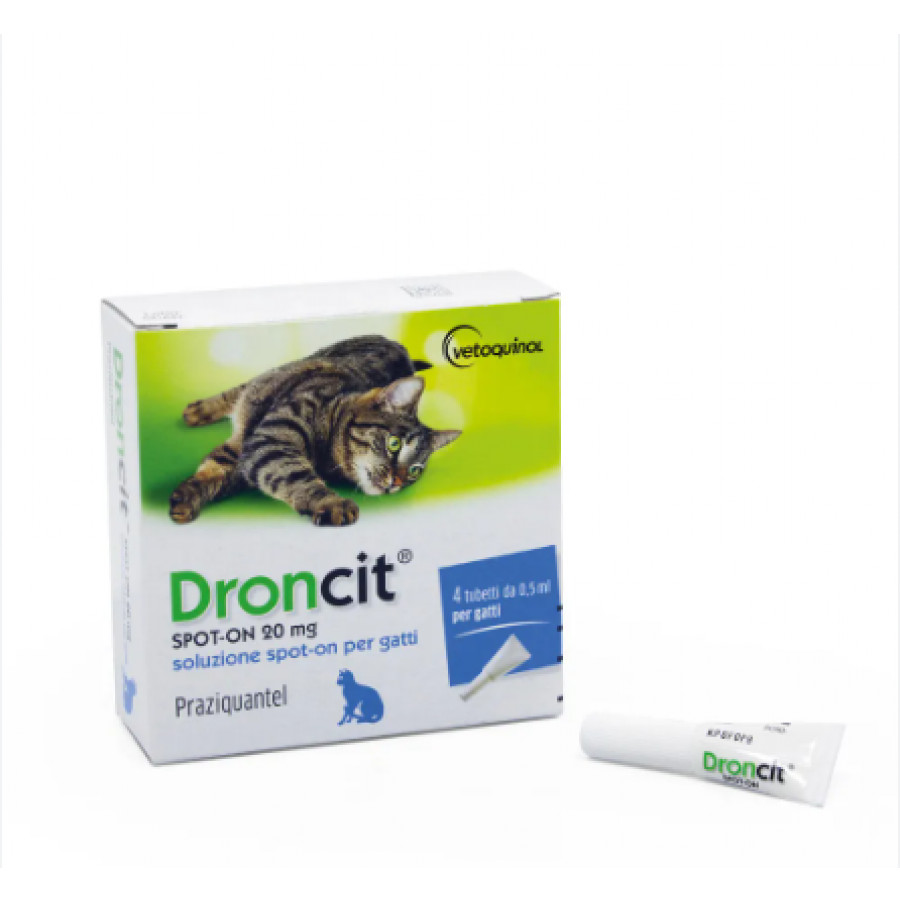 Droncit spot-on*4 tub. 0,5ml — confronto prezzi