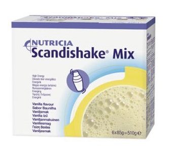 Nutricia Scandishake Mix Gusto Vaniglia Alimento Per Nutrizione Enterale 6 Bustine Da 85 Grammi — confronto prezzi