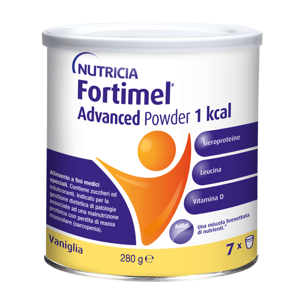 Fortimel Advanced Powder, Vaniglia, Iperproteico, 280g