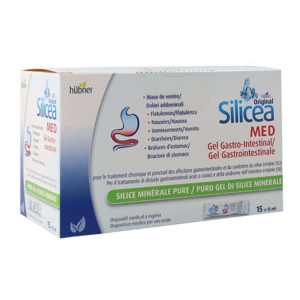 Hubner Silicea Med Gel Gastrointestinale 15x15 ml orale — confronto prezzi