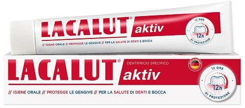 Lacalut Aktiv Dentifricio Antiplacca 75 ml