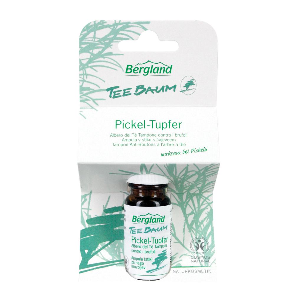 Bergland Stick Brufoli Tea Tree Trattamento Antisettico Acne e Imperfezioni 10 ml