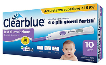 Clearblue test di ovulazione avanzato 1 pezzo — confronto prezzi