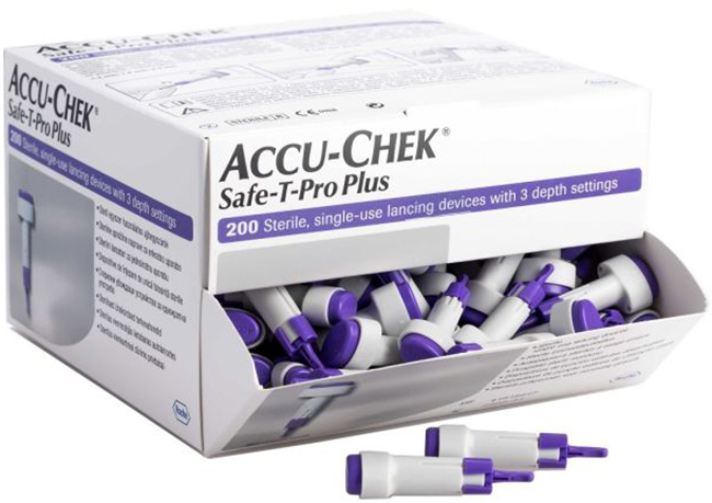 Accuchek Safe-t-pro Plus 200pezzi