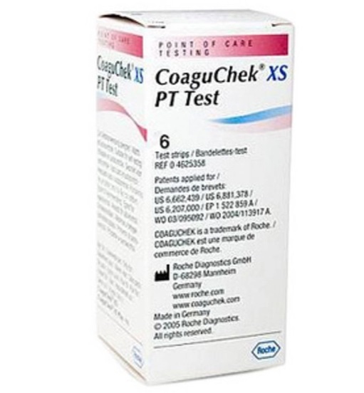 Coaguchek Xs Pt Test 6pz