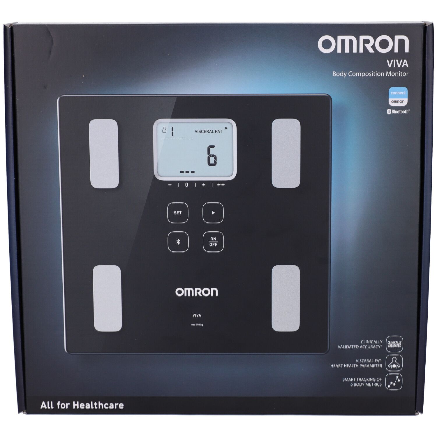 Omron Viva HBF-222T Misuratore Composizione Corporea 1 pz Bilancia — confronto prezzi