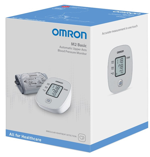 Omron M2 Basic Misuratore Di Pressione Automatico Da Braccio — confronto prezzi