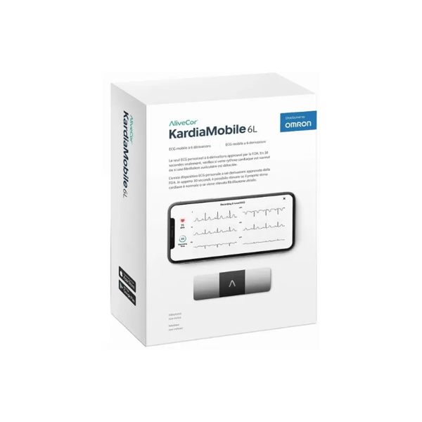 Omron AliveCor Kardia AC019 Mobile 6L Dispositivo ECG Tascabile