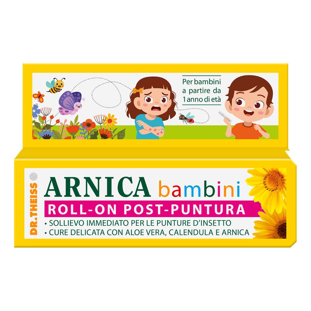 Theiss Roll On Post Puntura di Insetto Per Bambini Dona Sollievo Immediato 15 ml