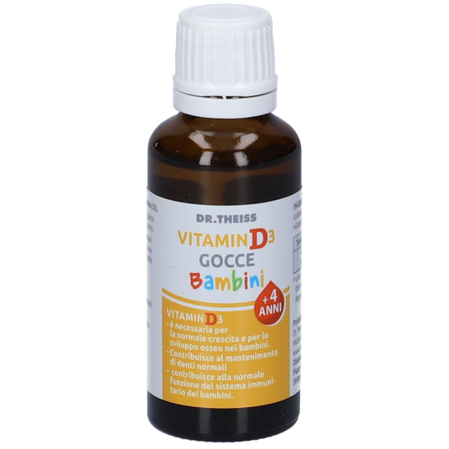 Dr. Theiss Vitamin D3 Bambini Gocce 30 ml orali — confronto prezzi