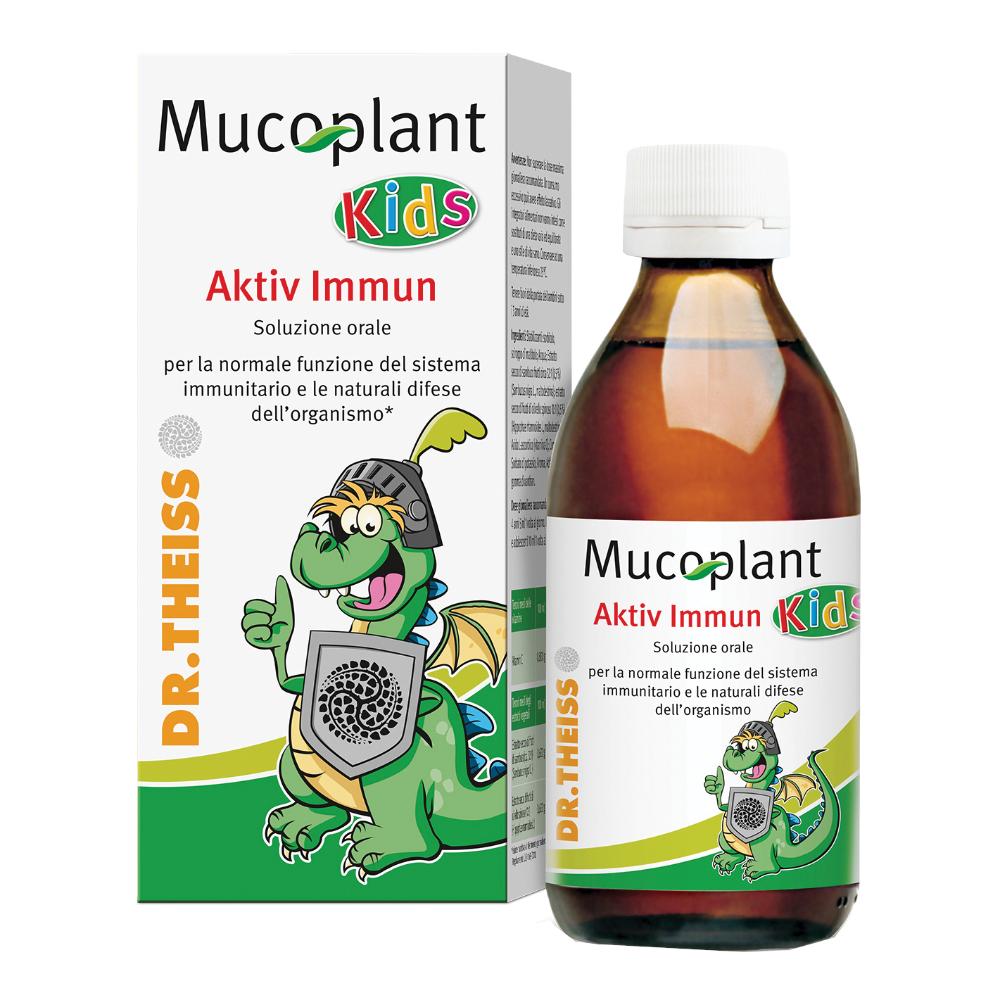 Dr Theiss Mucoplant Kids Aktiv Sciroppo 200 ml Soluzione orale