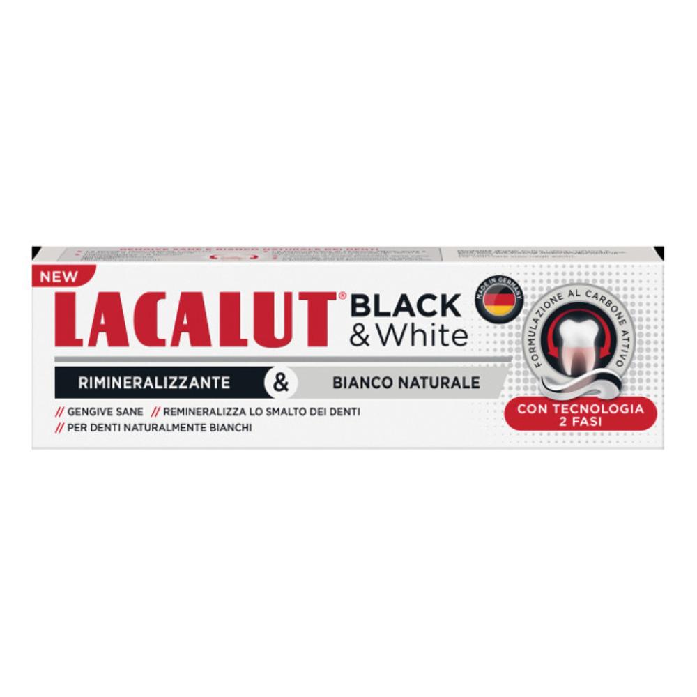 Lacalut® Black&White Dentifricio 75 ml