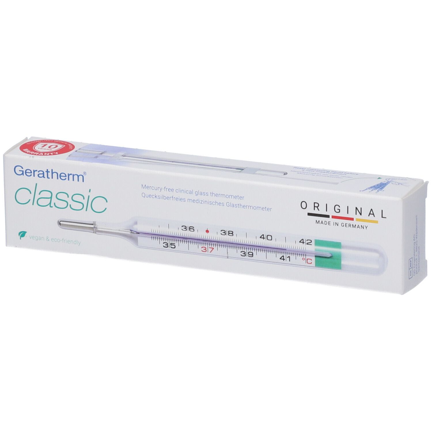 Geratherm Classic Termometro Analogico in Vetro 1 pz — confronto prezzi
