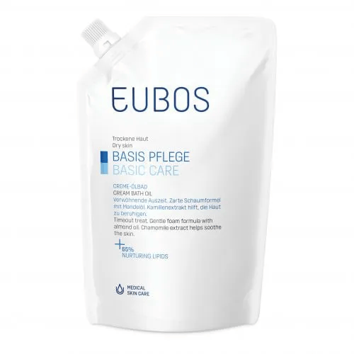 Eubos Olio da Bagno Pelle Secca 400 ml REFILL