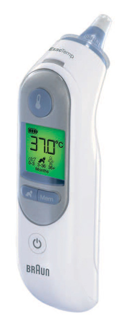 Braun ThermoScan 7 IRT 6520 Age Precision Termometro Auricolare a Infrarossi 1 pz