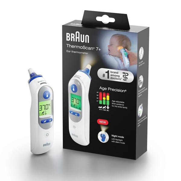 Braun Thermoscan 7+ Termometro Auricolare — confronto prezzi