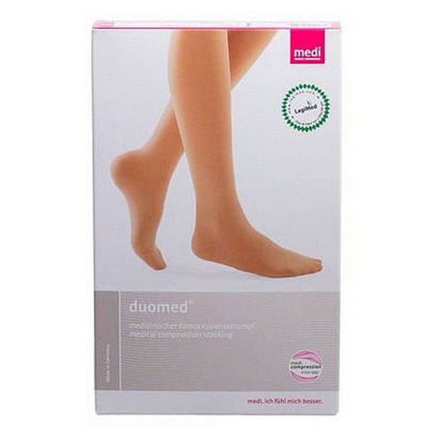 Gambaletto compressivo duomed 533 classe di compressione 1 corto punta aperta m