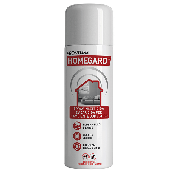 Frontline Homegard Spray Insetticida Antipulci E Acaricida Per L'Ambiente Domestico 250 ml