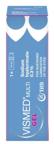 Collirio lubrificante vismed gel multi acido ialuronico 0,3% 10 ml — confronto prezzi