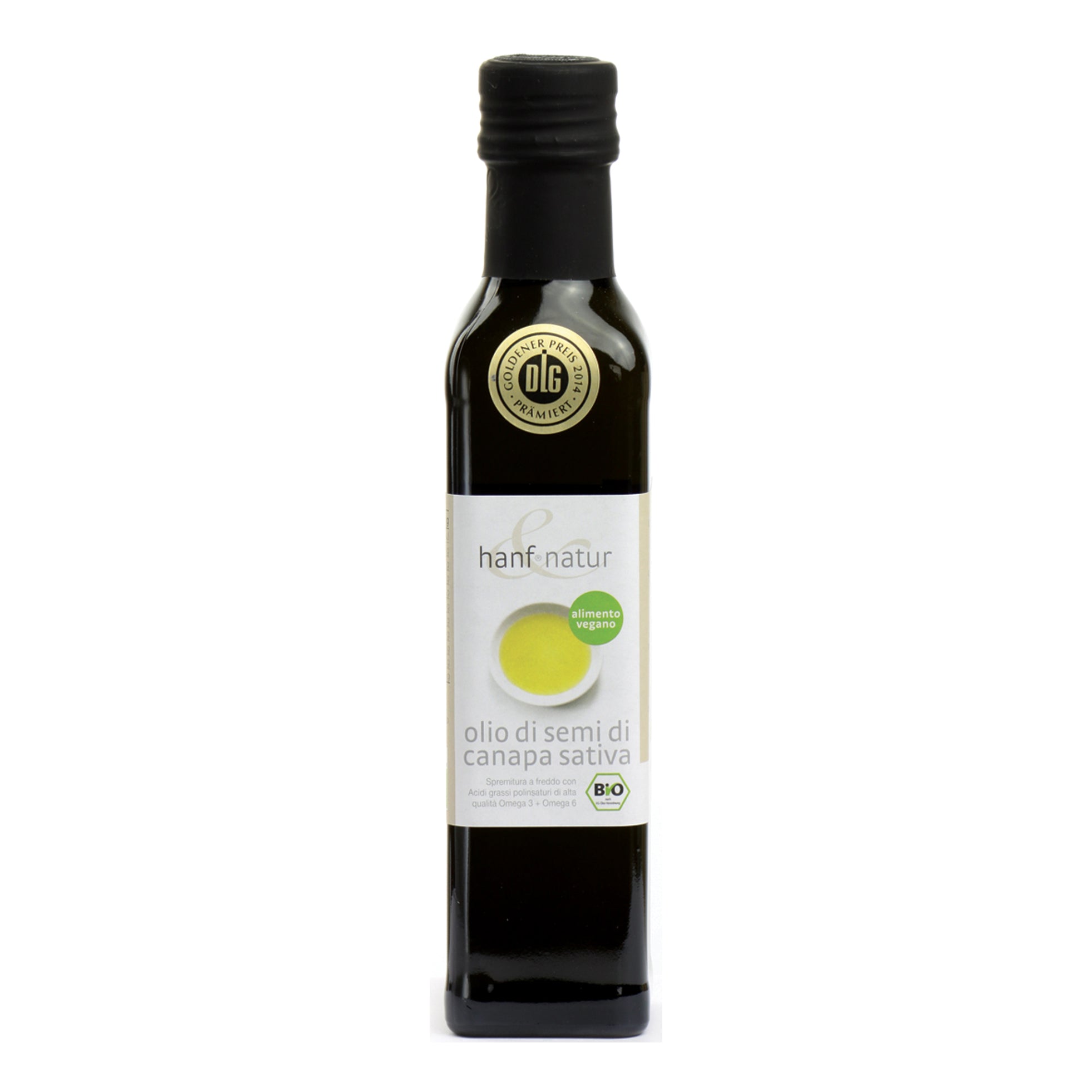 Hanf&amp;natur canapa olio di semi bio 250 ml