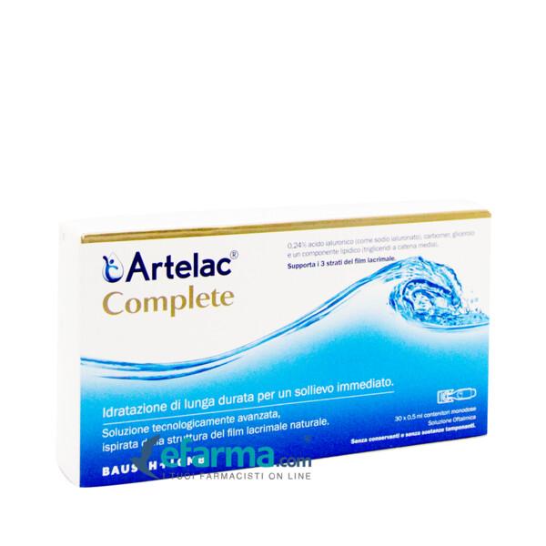 Artelac Complete Soluzione Secchezza Oculare 30 Flaconi 0,5 ml — confronto prezzi