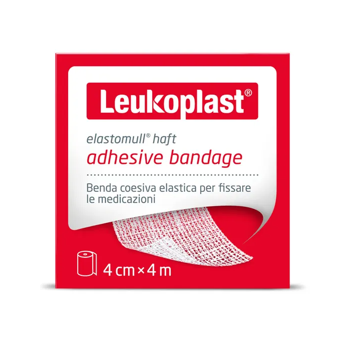 Elastomull Haft Benda 4 x 4 cm 1 Pezzo
