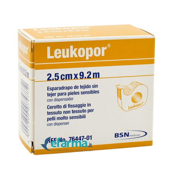 Leukopor Cerotti Con Rocchetto 9.2m X 2.5cm
