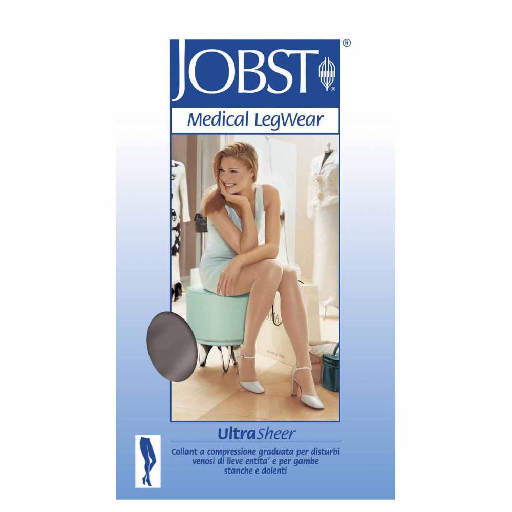 Calza compressiva jobst ultrasheer 15-20mmhg gambaletto natur 3 articolo 751030000000