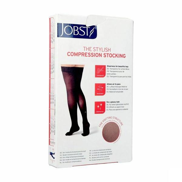 Jobst Ultra Sheer Gambaletto a Compressione Classe 1 Colore Suntan Taglia L per Donna - Calza Elastocompressiva Elegante per Gambe Leggere in City Look