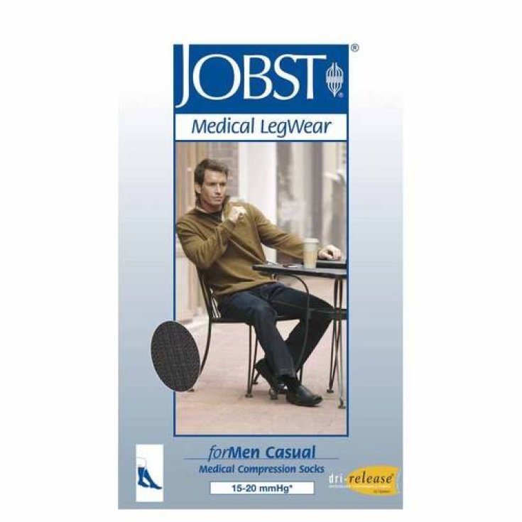 Calza compressiva jobst for men casual 15-20mmhg gambaletto ne l articolo 754780000200