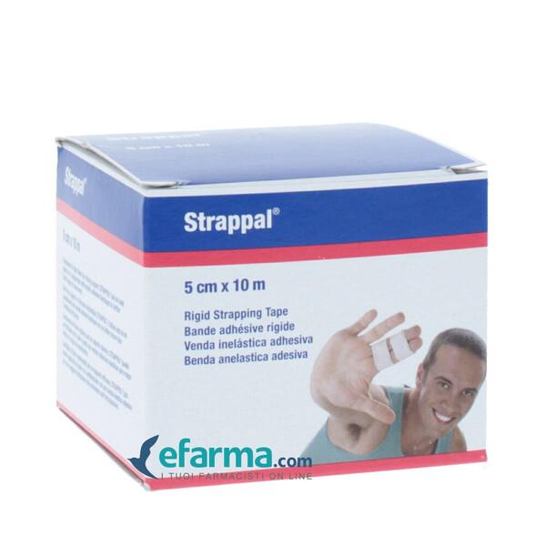 Strappal Benda Anelastica Adesiva Bendaggio Funzionale m 10x5 cm — confronto prezzi