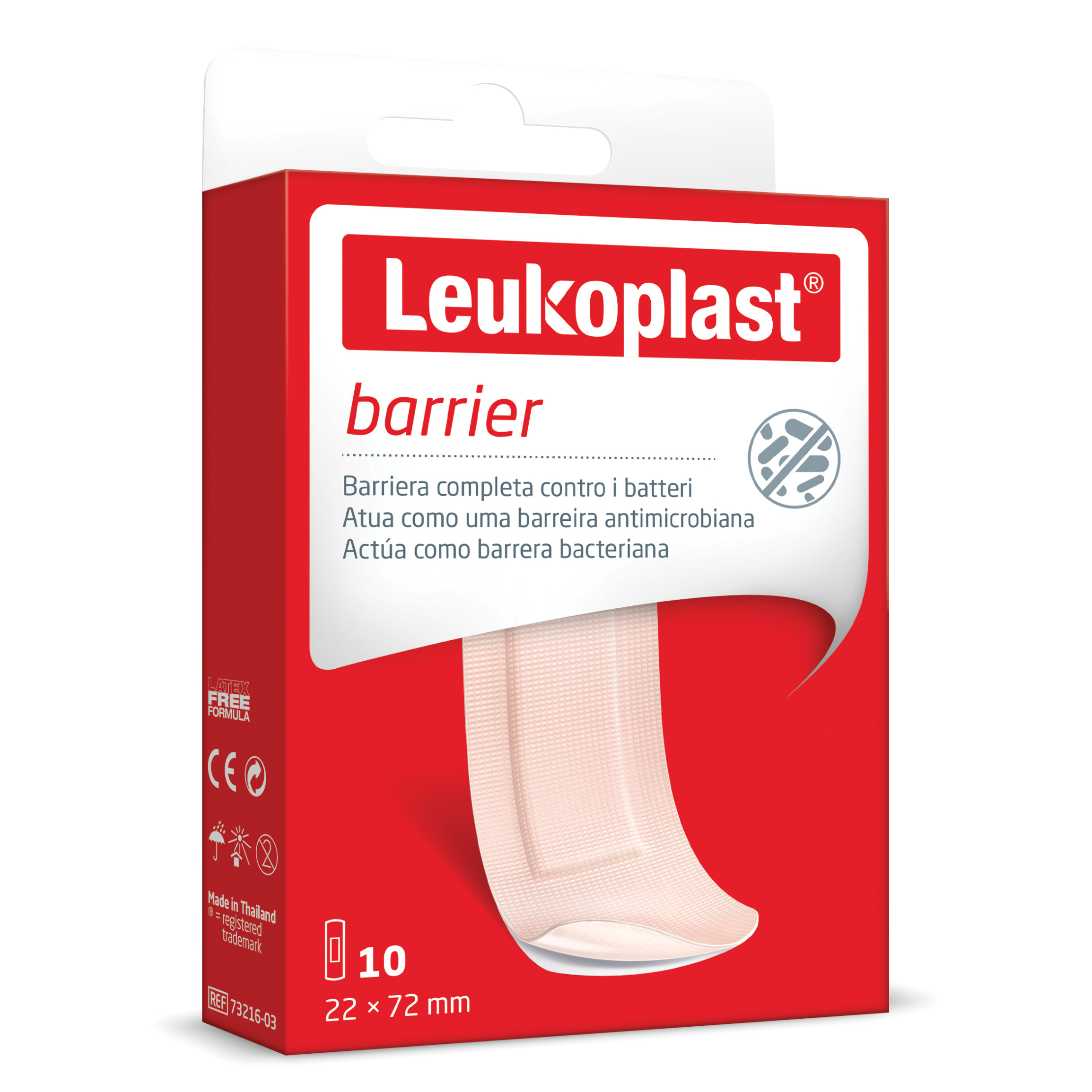 Leukoplast Barrier 72x22 10pezzi — confronto prezzi