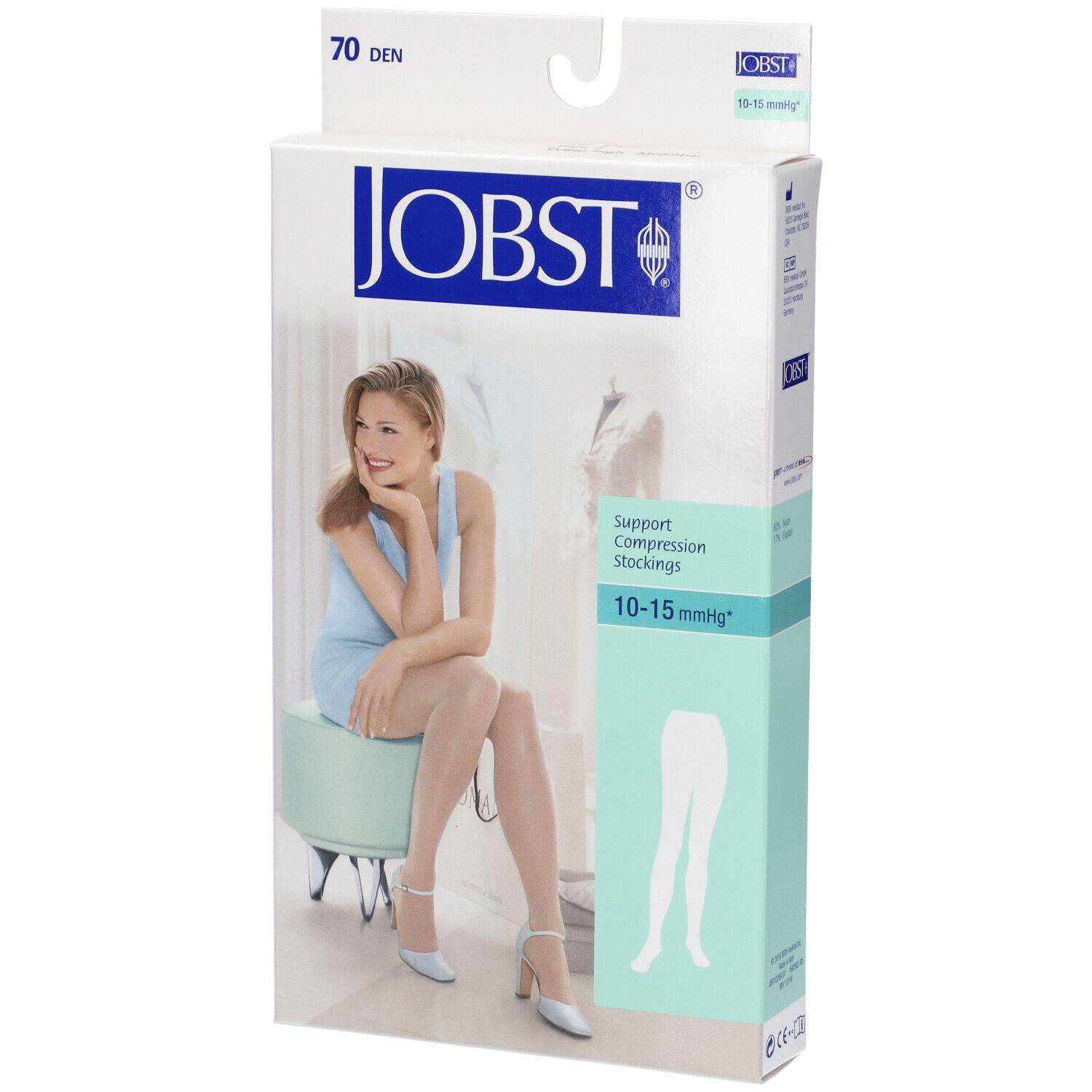 Calze Preventive Multifibra 70 Den Jobst - Compressione Graduata Taglia 3 Nero per Gambe Leggere — confronto prezzi