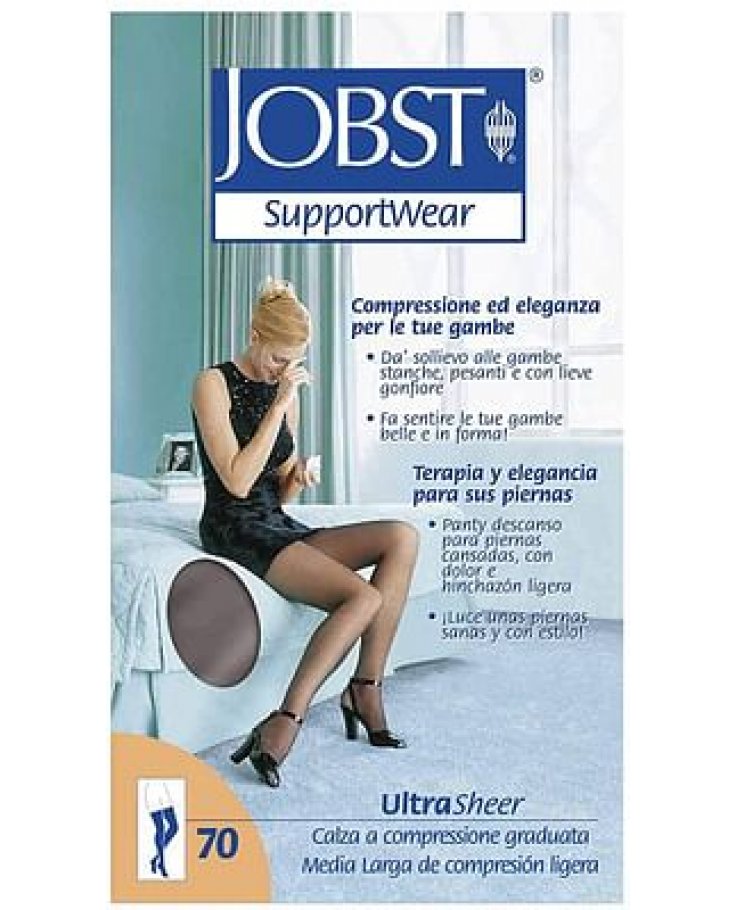 Jobst Ultrasheer Microfibra Collant 10-15mmHg Naturale Taglia 2