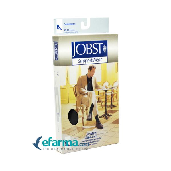 Jobst Supportwear For Men Gambaletto 15-20 Nero Taglia V