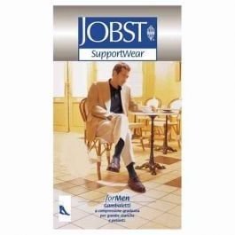 Calza compressiva jobst for men 15-20mmhg gambaletto blu 2 — confronto prezzi