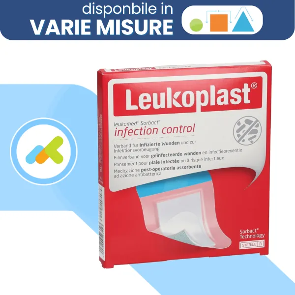 LEUKOMED SORBACT 5X7,2CM — confronto prezzi
