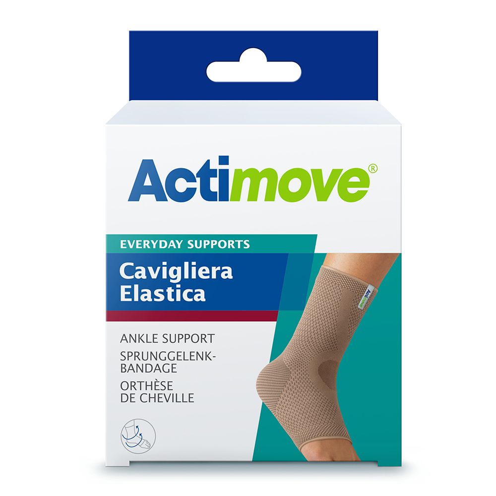 Actimove Everyday - Cavigliera Elastica Taglia XL Colore Beige, 1 Pezzo — confronto prezzi