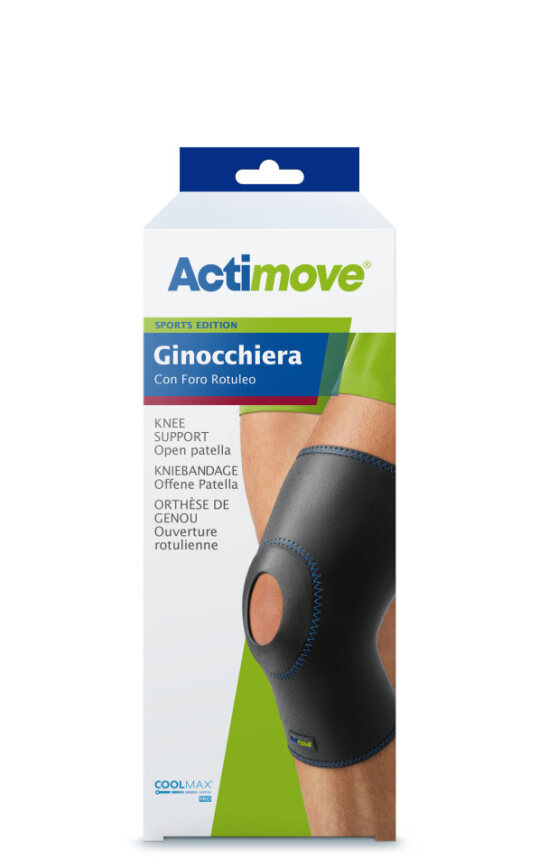 Actimove Sports Edition Ginocchiera M Supporto per Attività Sportiva e Stabilità