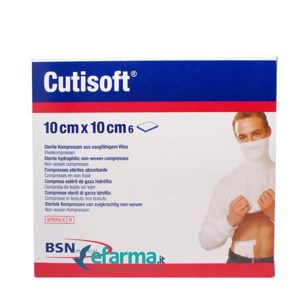 Cutisoft Garza Idrofila 10x10 cm 6 Compresse Sterili — confronto prezzi