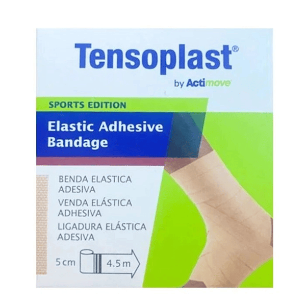 Tensoplast Benda Elastica Adesiva 4,5 cm x 5 m per Compressione, Traumi e Supporto Muscolare — confronto prezzi