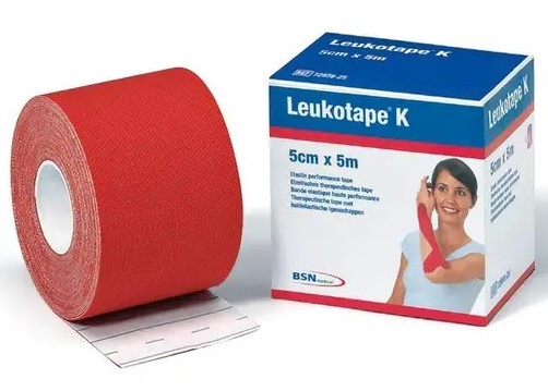 Leukotape K Taping Rosso 5cm X 5m 1 Pezzo
