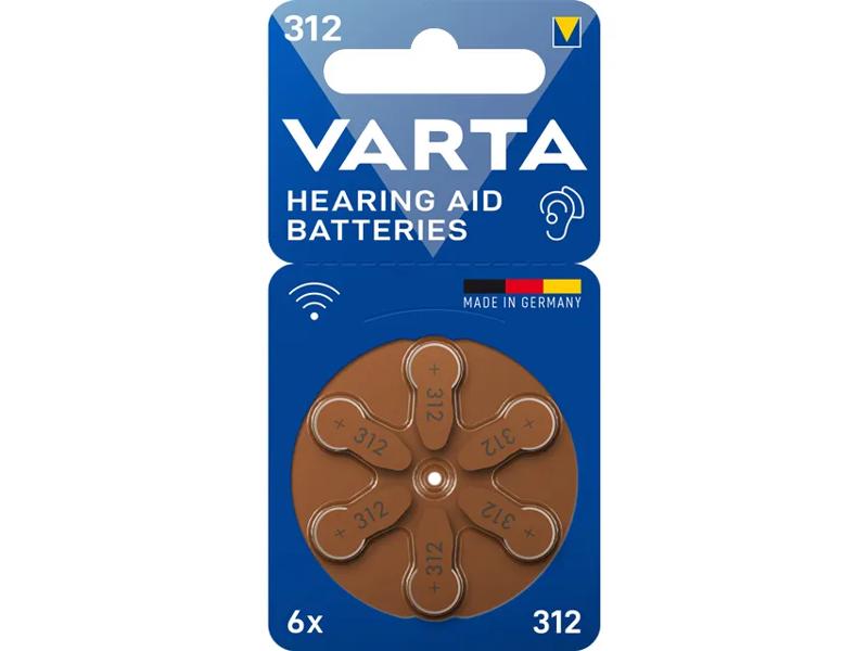 Varta Batterie Per Apparecchi Acustici 312 Blister Da 6 Pezzi — confronto prezzi