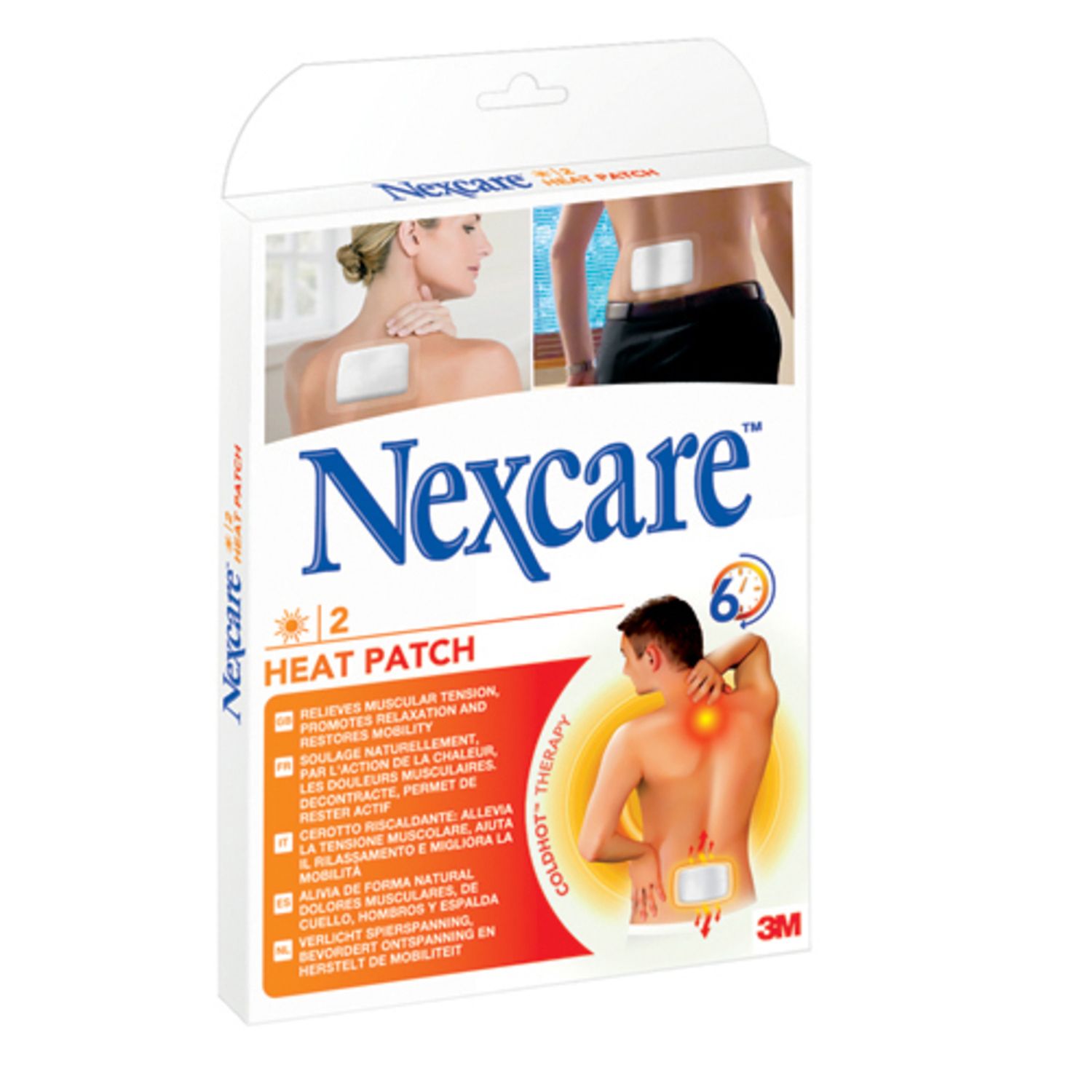 3M™ Nexcare™ Heat Patch 2 pz Cerotto
