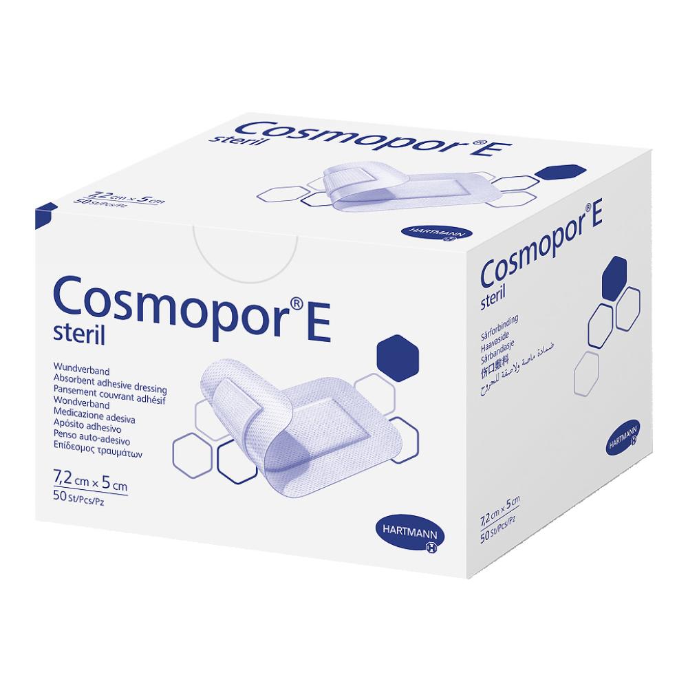 Cerotto Adesivo Cosmopor Strip In Tessuto Non Tessuto Tampone 1,5 Pretagliato In Strisce 7,2 X5 Cm 50 Pezzi