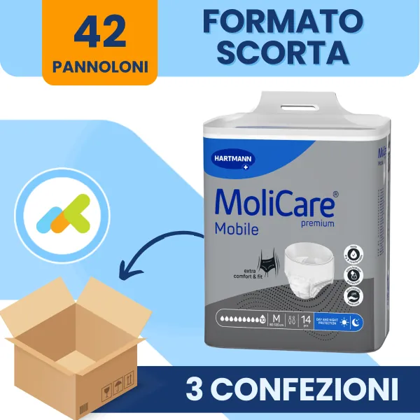 MoliCare Premium Mobile Misura M 14 pz Pannolini