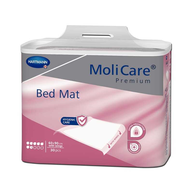 Traversa per incontinenza molicare bed mat 7 gocce assorbente monouso 60x90 con ali 30 pezzi — confronto prezzi