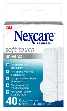 3M Nexcare Cerotti Assortiti N0540AS 3 Misure Confezione Da 40 Pezzi — confronto prezzi