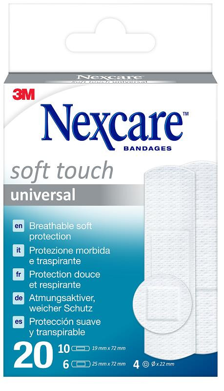 Cerotto Nexcare Soft Touch 20 Pezzi Assortiti pz — confronto prezzi