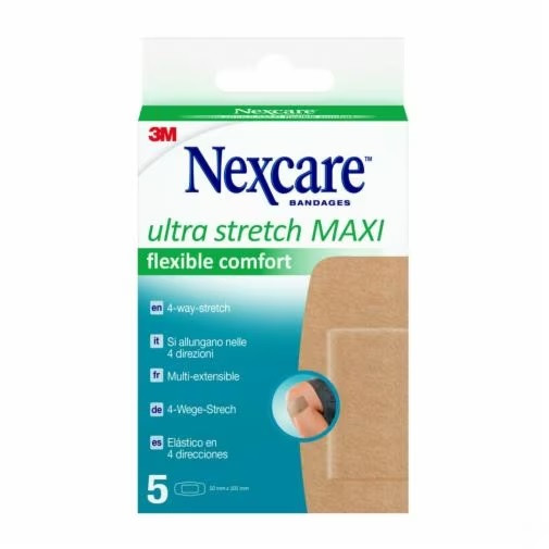 Nexcare Ultra Stretch Maxi Cerotto Flessibile 5 Pezzi